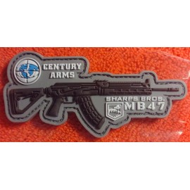 CENTURY ARMS SHARPS BROS. MB47 Tactical Morale Patch SHOT-SHOW 2025 PVC H&L NIP