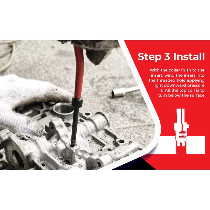 Acouto M12 X 1.25 Thread Repair Kit - High Strength