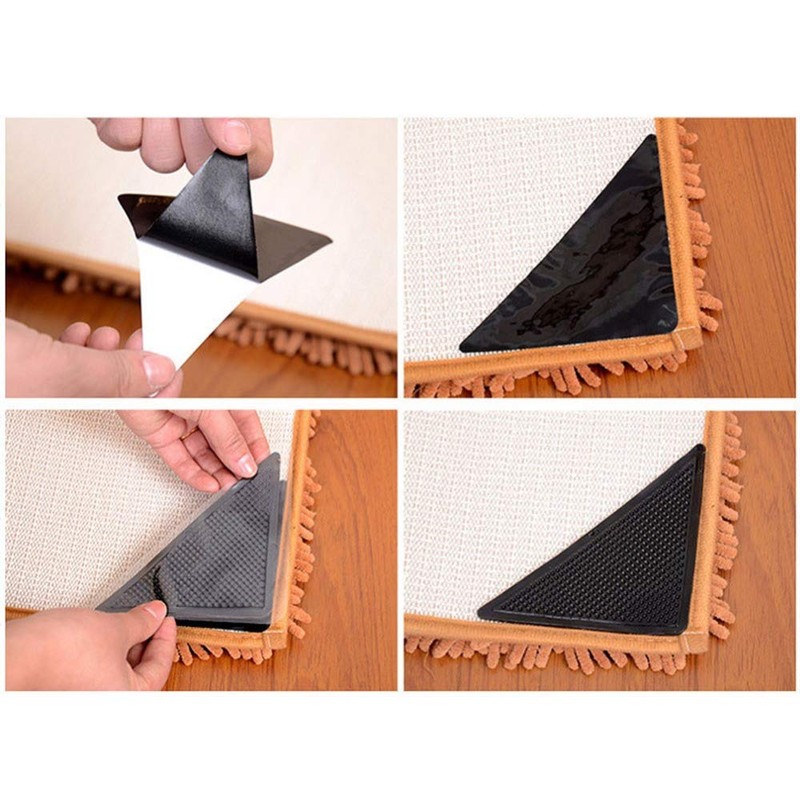 LatestBuy Non Slip Anti Skid Reusable Carpet Mat Rug Grippers