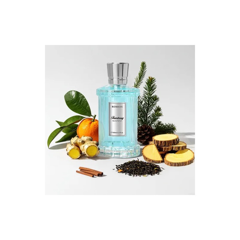 Romass Fantasy Edp Eau De Parfum 3.4oz Long-lasting Spray