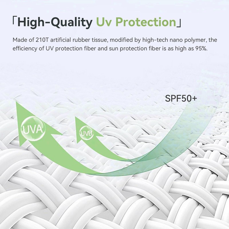 OHHXGK Mini Umbrella, Small UV Folding, Protection from Wind and