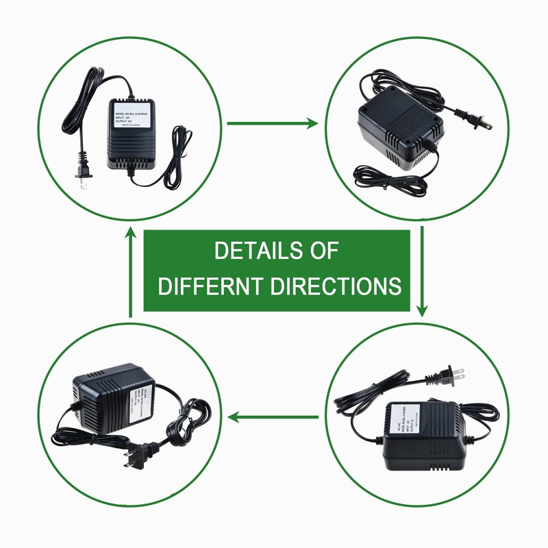 Dysead AC Adapter for Black & Decker 90540241 B&D BD