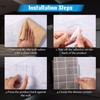 Remagr 8 Pieces Bathtub Shower Splash Guards Curtain Clips Set