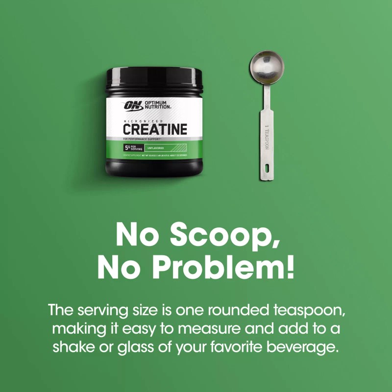 Optimum Nutrition Micronized Creatine Powder Unflavored 1.49 LB 675g