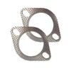 YFFSFDC Muffler Gasket, Turbo Gasket, Reinforced Ring, Exhaust Gasket, 2
