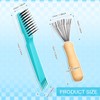 Boao 4 Pcs Hair Brush Cleaning Tool Comb Cleaner Brush