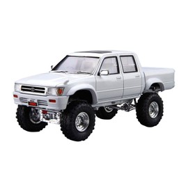 Aoshima Bunka Kyozai 1/24 The Tuned Car Series No. 5 Toyota LN107 Hilux Pickup Double Cab Lift Up 1994 Plastic Model
