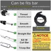 Barbell Clamps Dumbbell Spinlock Collars Clips for Standard Weight Lifting