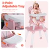 TODEFULL Baby High Chair, 8 in 1 Convertible Highchairs for