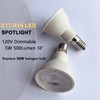 KAKEMONO E17 LED Spotlight Bulb Dimmable 40W Halogen Replacement E17