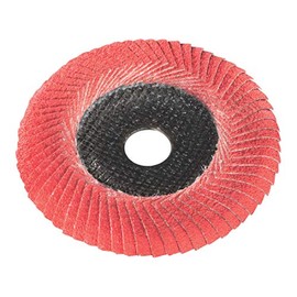 Metabo - Application: Steel/Stainless Steel - 6" Convex Flap Disc P80 CER (626489000), Flap Discs & Specialty Wheels