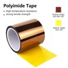 BOMEI PACK Heat Resistant Tape,4 Inch x 108 ft (33m),Wide
