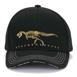 Carolata Tyrannosaurus Bones Sports Cap (Black, One Size) Dinosaur Skeleton Hat Cap for Men Summer, black (black 19-3911tcx), Free Size