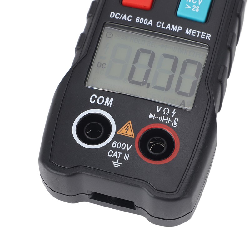 Digital Clamp Multimeter Portable Full Automatic Smart AC DC Current
