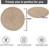 Pot Holders Trivets Set 4 Pcs, Potholders for Kitchens, 100%