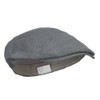 e4Hats.com Men's Linen Summer Ivy Cap - Slate Grey M-L