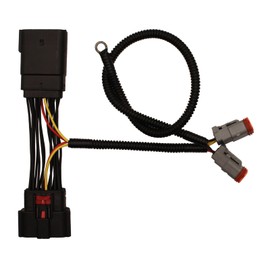 High Beam Piggy Back Adapter for Next GEN Ford Ranger Platinum (2022 ~ Onwards) Headlight Black 16 pin