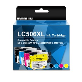 IBOBLIN LC506XL LC506 XL Ink Cartridges High Yield -4packs