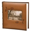 Pioneer Embossed Ivy Frame Leatherette Cover Photo Album, Brown 4