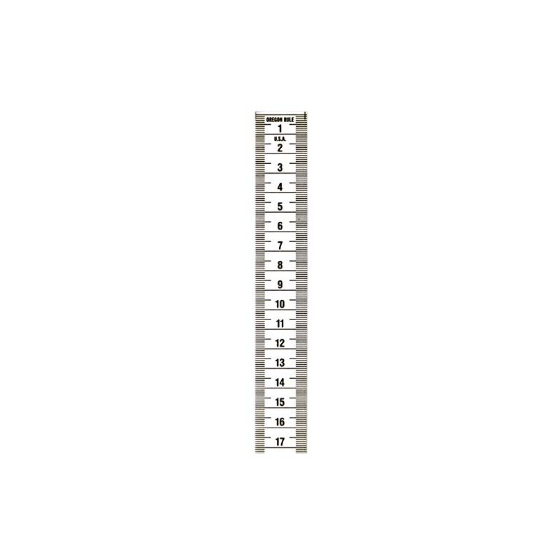 Oregon Rule Co. Adhesive Backed Metric Ruler - 1 Inch