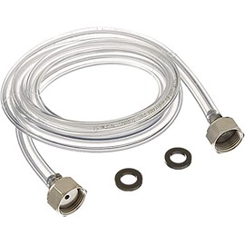 TAPCRAFT Beer Line with Connectors on Both Ends, 5-Feet Jockey Box Jumper - Clear