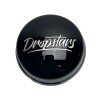 DropStars Gloss Black/Silver Logo Snap In Wheel Center Cap C-807-2