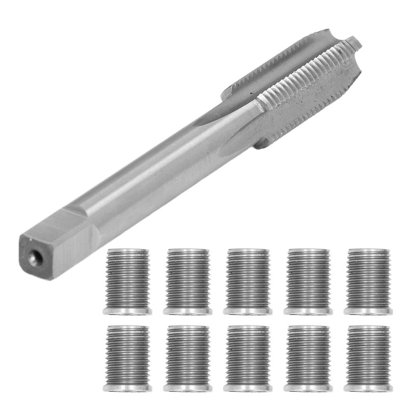 Thread Repair Tool, Universal M10x1.25 Bolt Comprehensive Kit for Gasoline