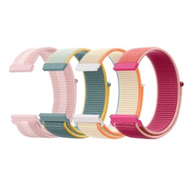 LYYLTX Nylon Fabric Watch Straps 20 mm/22 mm Strap for Men Women Replacement Strap Quick Release Smartwatch Sports Watches Replacement Strap Adjustable Soft Breathable Watch Strap, 22 mm