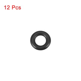 sourcing map Nitrile Rubber O-Rings 10mm OD 6mm ID 2mm Width, Metric Sealing Gasket for Automotive Machine Plumbing, Pack of 12