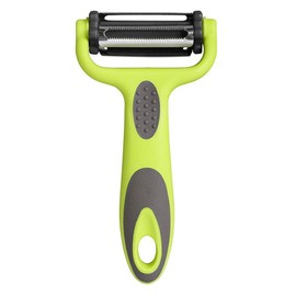 we3 3 in 1 Julienne Vegetable Peeler Carrot Potato Peeler Stainless Steel Fruit Peeler Potato Cabbage Cutter Vegetable Grater Kitchen Gadget (Pack of 1)