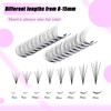 Premade Lash Fans 320 Fans Premade Eyelash Extensions, 6D 0.07-C/D