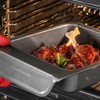 MasterClass Smart Stack Square Baking Tray, Roasting Tin, Space-Saving Stackable