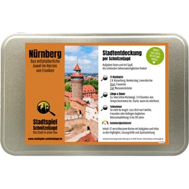 Stadtspiel Nürnberg – Schnitzeljagd für Familien, Freunde & Gruppen | Stadtrallye & Teamevent für Kinder & Erwachsene | Alternative zum Reiseführer | Entdecke Nürnberg auf eigene Faust