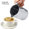 Stainless Steel Coffee Jug Milk Frothing Pot Espresso Latte Art