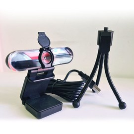 SECYOUR 4MP / 1080p Live Streaming Webcam - Noise cancellation - 30FPS - 85 Degree View Angle - for Video Conference/Video Call/Virtual Learning/Live Streaming/Live Gaming