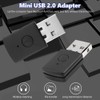 Adapter - Bluetooth Dongle USB Adapter Supports A2DP, HFP -