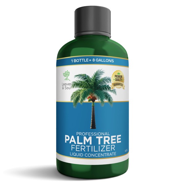 Leaves and Soul Professional Palm Tree Fertilizer Liquid Concentrate -