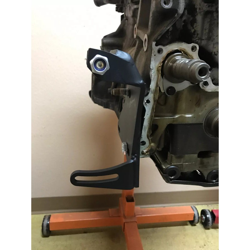 All out Fab H22 Alternator Relocator Bracket H-series Swap H2B