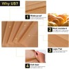 100 Sheets 25 * 35cm Brown Pre-Cut Baking Parchment Paper