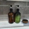 500ml dispenser green pumping container empty bottle shampoo / 500ml