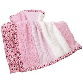 Kids Line Luxury Sherpa Blanket (Pink)