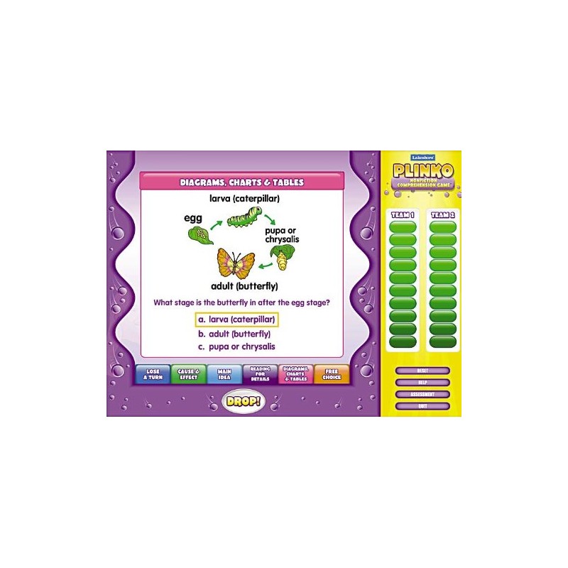 Interactive Plinko Nonfiction Game - Gr. 1-2