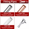 Sharp-tec 5-50mm Pipe Cutter, Adjustable Tube Cutter with Aluminum Alloy