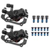 Mountain Bike Mechanical Disc Brake Cycling Bicycle Front Rear Set