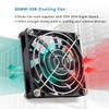 GDSTIME 80mm USB PC Fan 80 x 15mm ComputerFan 8CM