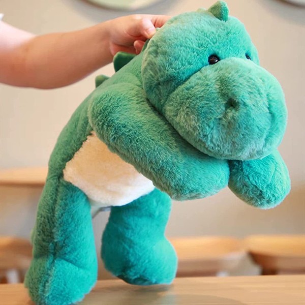 Maomoto Weighted Dinosaur Plush Throw Pillowd,50cm/19.6''Anxiety Dinosaur Plush, Super Soft