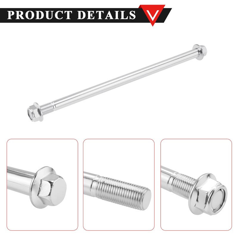 PRO BAT 12mm 240mm Front Rear wheel Axle XR CRF