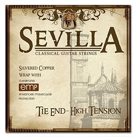 Sevilla Treated Classical Guitar Strings (HIGH TENSION TIE END)