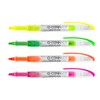 Q-CONNECT Liquid Ink Highlighter - Assorted Colours (Pack of 4)