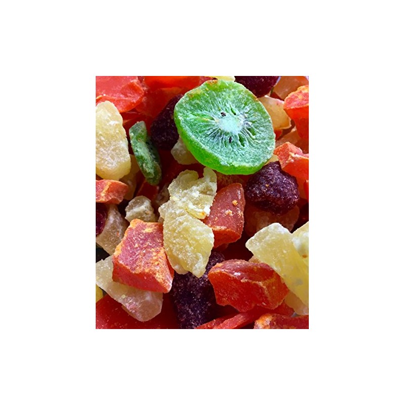 Yankee Traders Brand Tropical Island Dried Fruit Blend Mix, 2